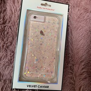 Velvet cavier iPhone 7/8 plus holo foil case